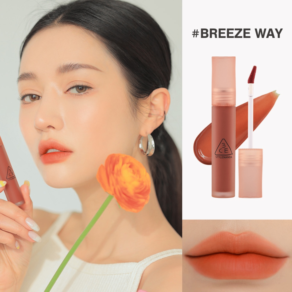 Son tint 3CE Blur Water Tint 4.6g bám màu tốt, lâu trôi, thời thượng, không kén da