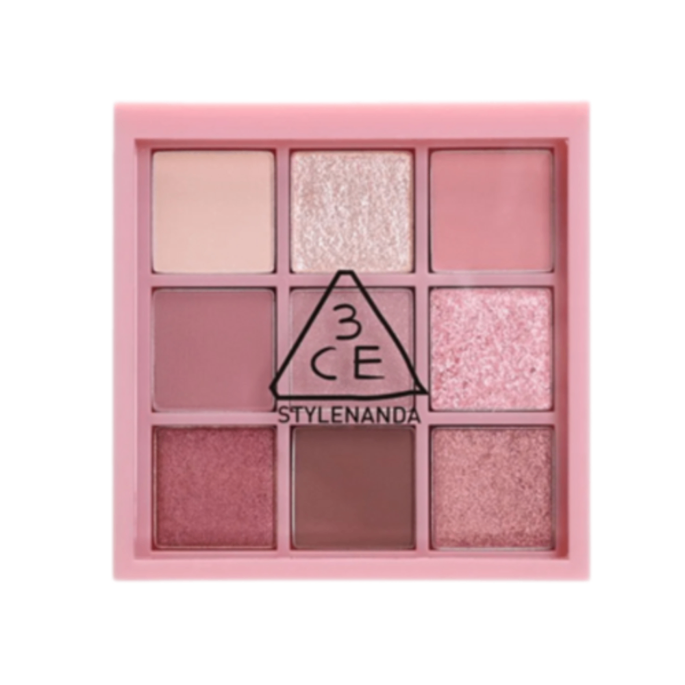 Bảng phấn mắt 9 ô 3CE Multi Eye Color Palette 8g thiết kế nhỏ gọn bám màu lâu trôi