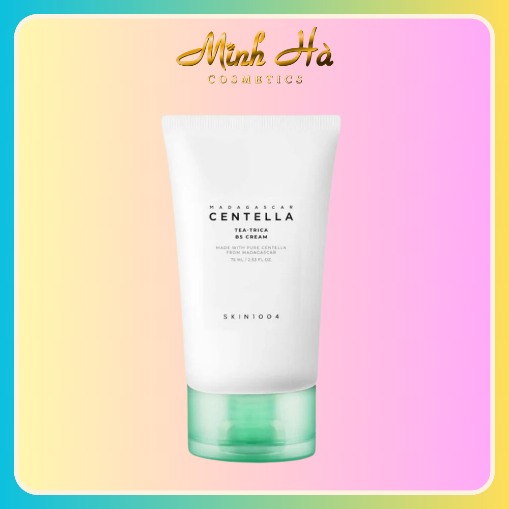 Kem dưỡng Skin1004 Madagascar Centella Tea Trica B5 Cream 75ml cấp ẩm làm dịu da