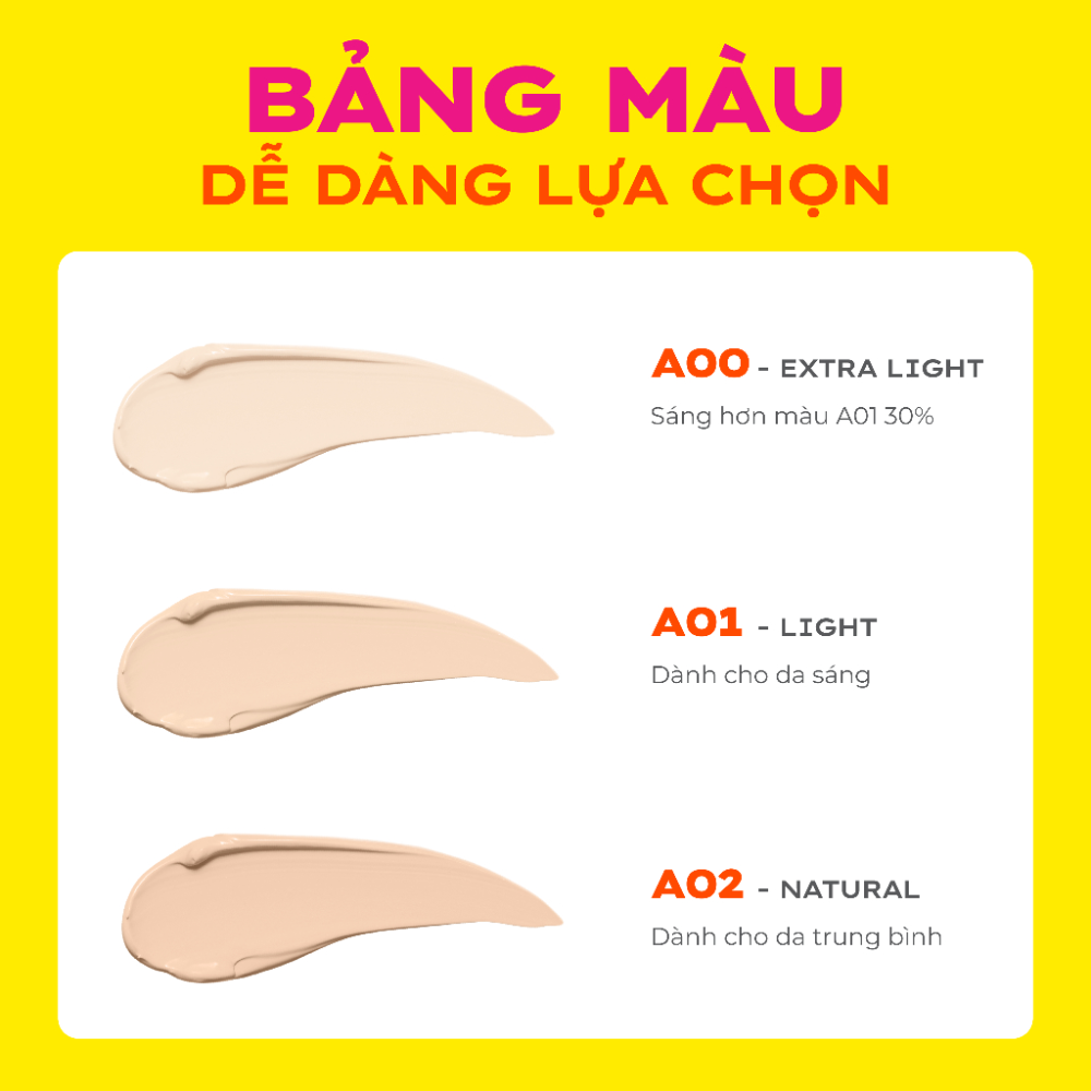 Phấn nước Lemonade Matte Addict Cushion SPF 50+ PA+++ 15g che phủ mỏng nhẹ mịn màng