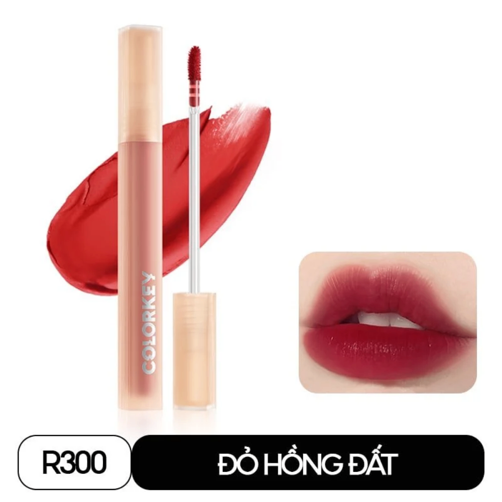 Son kem Colorkey Soft Matte Water Tint 2g bền màu lâu trôi siêu mịn môi