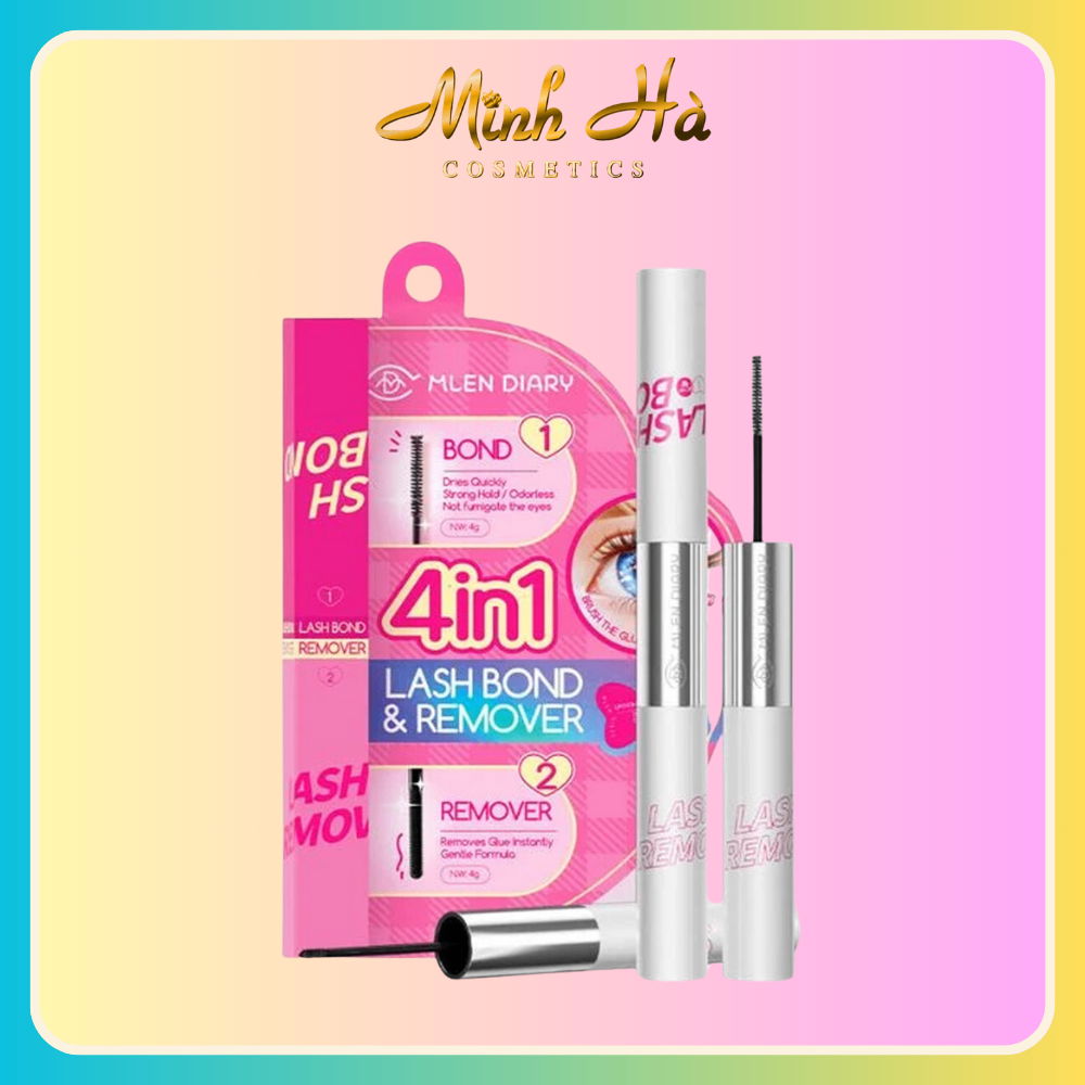 Mascara 4in1 Mlen Diary dán và tháo mi giả