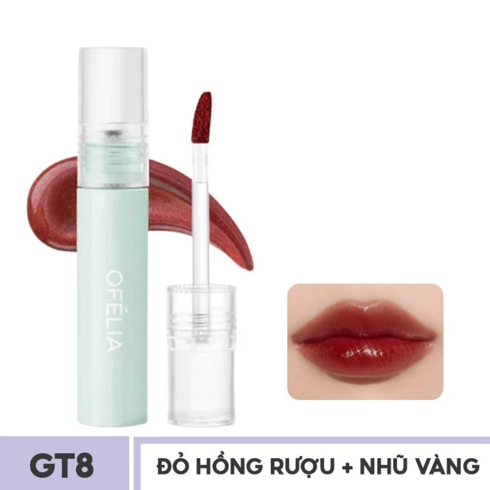 Son kem Ofelia Lolli Glow Tint 4g lâu trôi cho đôi môi căng mọng
