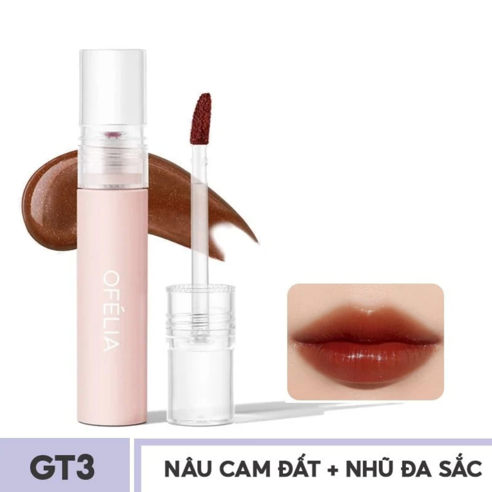 Son kem Ofelia Lolli Glow Tint 4g lâu trôi cho đôi môi căng mọng