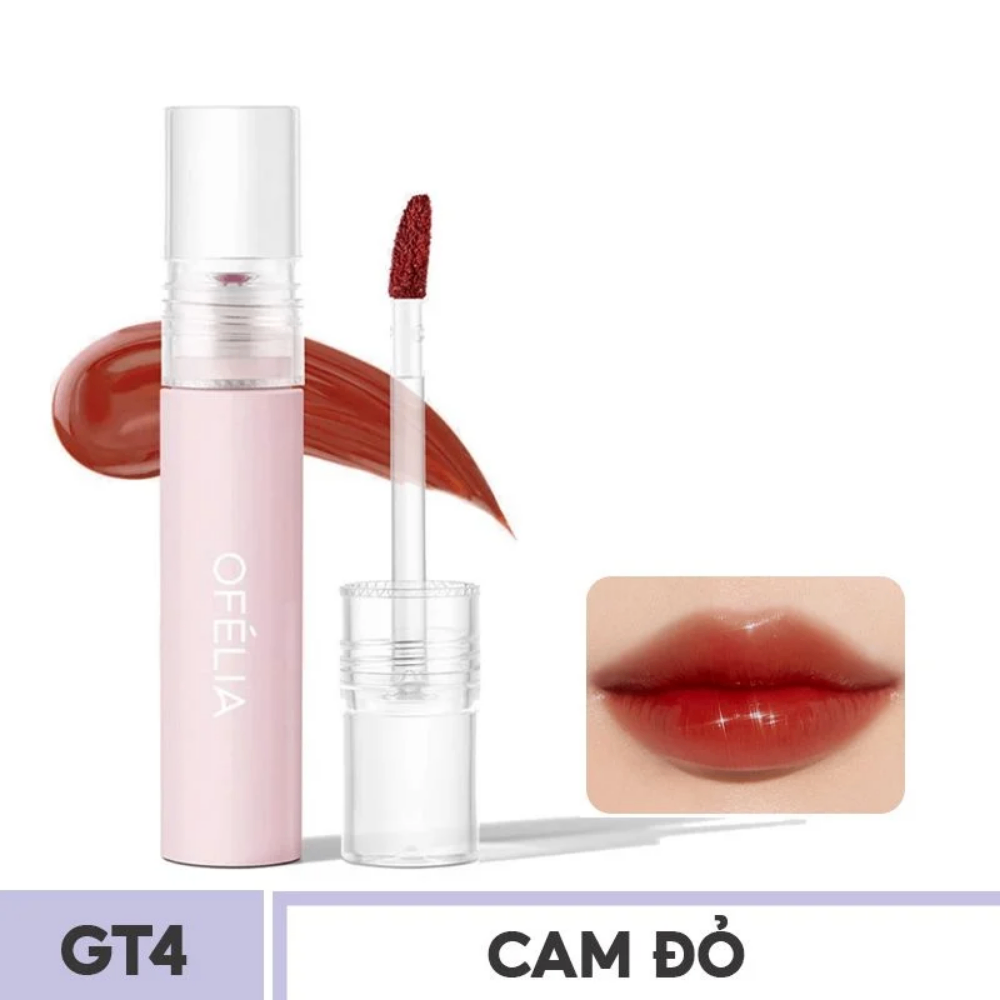 Son kem Ofelia Lolli Glow Tint 4g lâu trôi cho đôi môi căng mọng