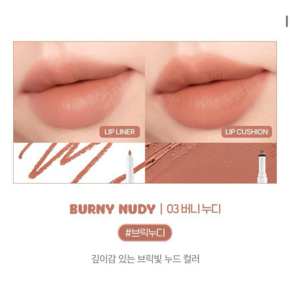 Chì kẻ viền môi IPKN Fluffy Lip Pencil 1g giúp tạo hiệu ứng cho đôi môi mềm mại và căng đầy