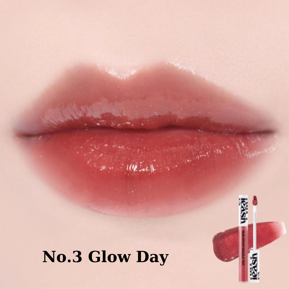 Son bóng nhũ Unleashia Non-Sticky Dazzle Tint 4g lấp lánh kim tuyến lâu trôi