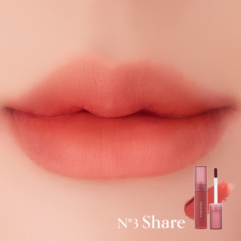 Son kem Unleashia Luv Hug Velvet Tint 3.4g bền màu lâu trôi