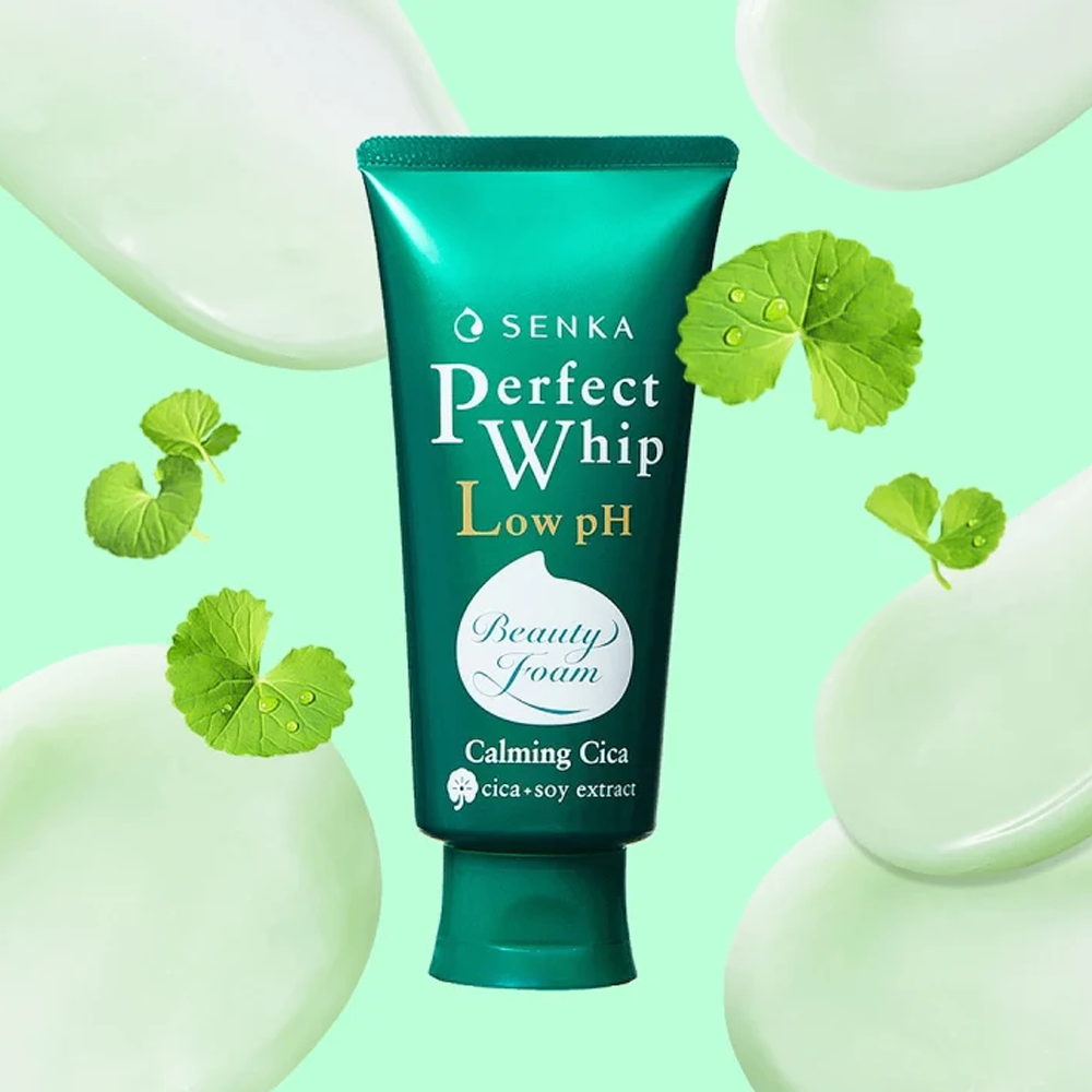 Sữa rửa mặt Senka Perfect Whip Cleansing Foam Nhật Bản 100g sạch sâu sáng mịn