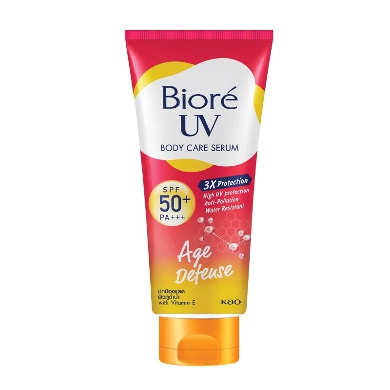 Serum chống nắng dưỡng thể Bioré UV SPF 50+/PA+++ 150ml các loại kháng bụi - trắng sáng mịn màng
