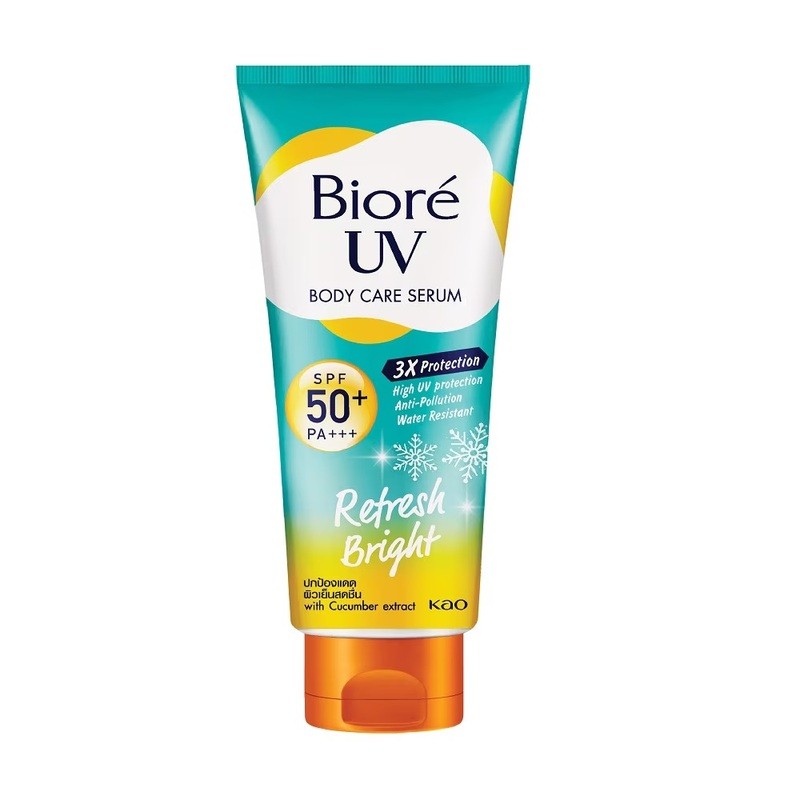Serum chống nắng dưỡng thể Bioré UV SPF 50+/PA+++ 150ml các loại kháng bụi - trắng sáng mịn màng