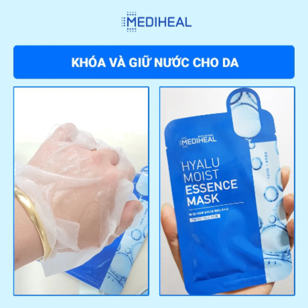 Mặt nạ giấy Mediheal Mask Science 20ml giúp dưỡng ẩm chuyên sâu, sáng da