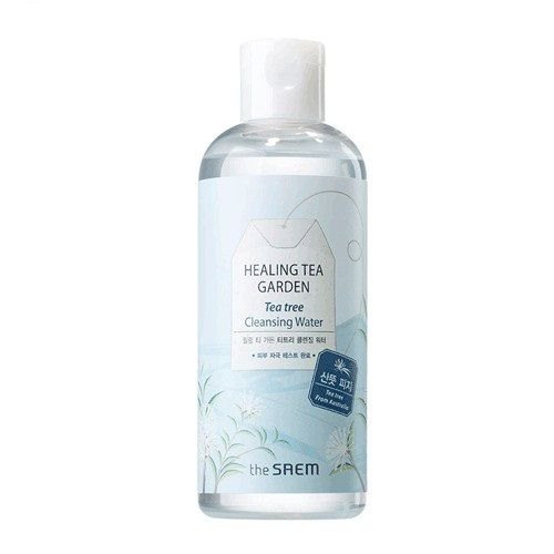 Nước tẩy trang The Saem Healing Tea Garden Cleansing Water 300ml dịu nhẹ, sạch sâu