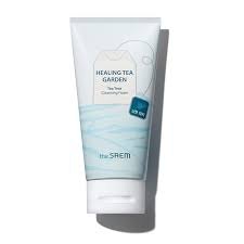 Sữa rửa mặt The Saem Healing Tea Garden Cleansing Foam 150ml sáng da, mềm mịn và săn chắc
