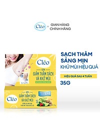 Kem giảm thâm nách và khử mùi Cleo 4in1/6in1 35g dưỡng da sáng mịn