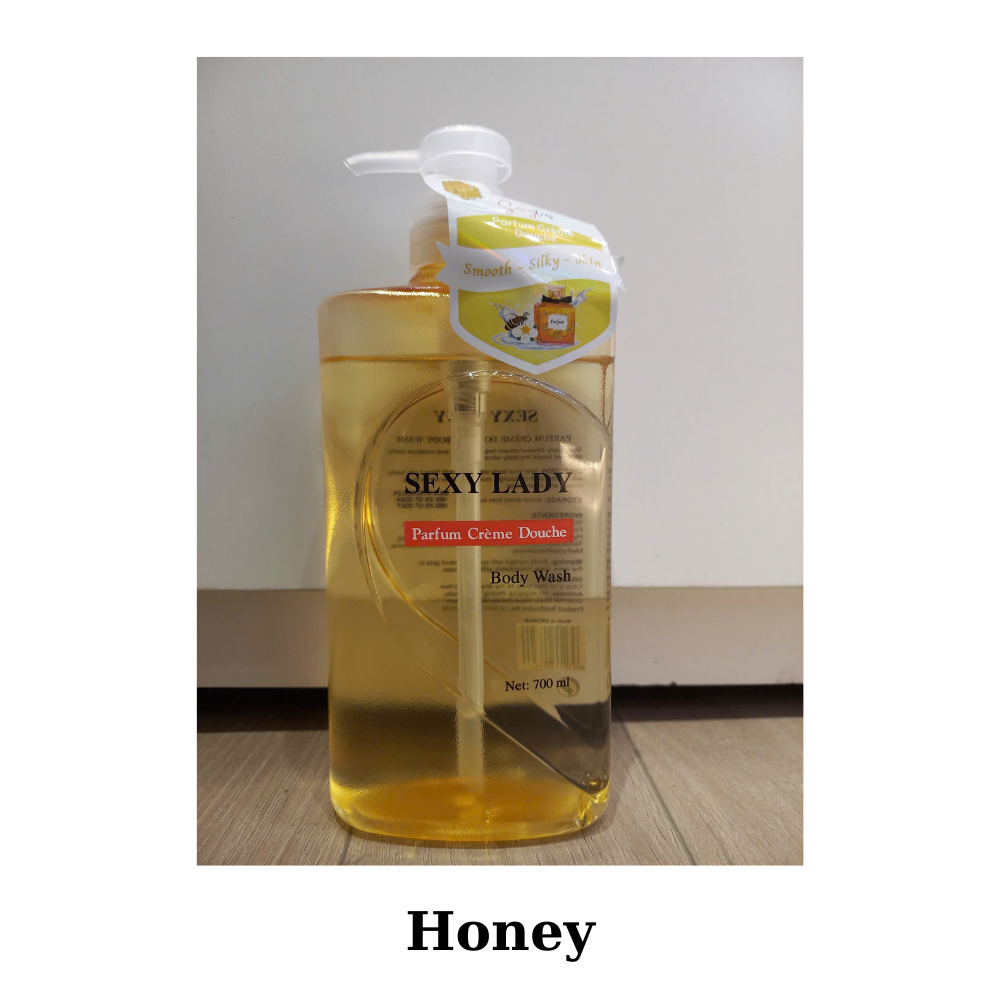 Sữa tắm Sexy Lady Parfum Creme Douche Body Wash 700ml làm sạch nhẹ nhàng hương thơm quyến rũ