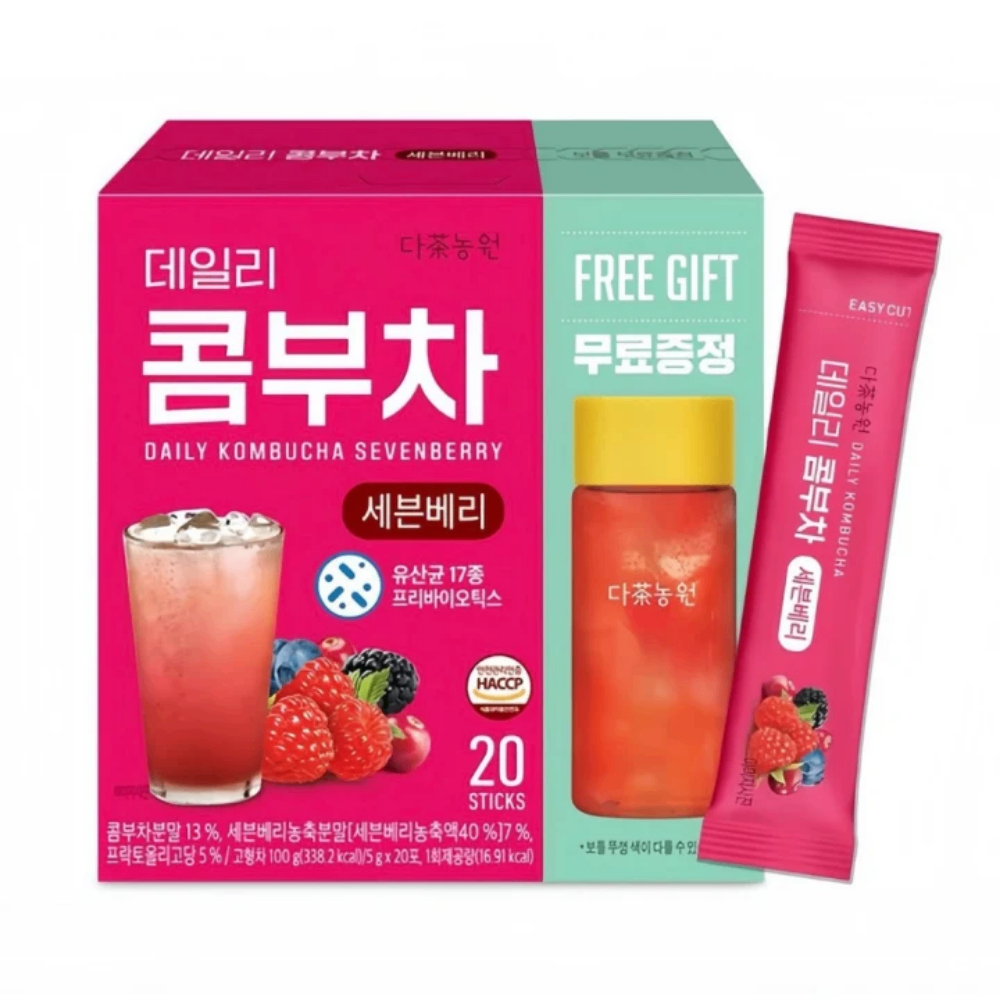 Trà Kombucha Danongwon Daily Kombucha Tea 20 gói hỗ trợ giảm cân chống lão hóa