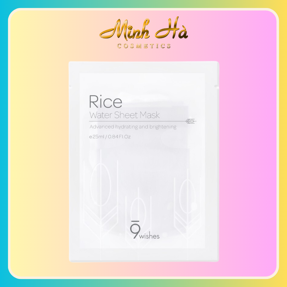 Mặt nạ giấy 9 Wishes Water Sheet Mask 25ml