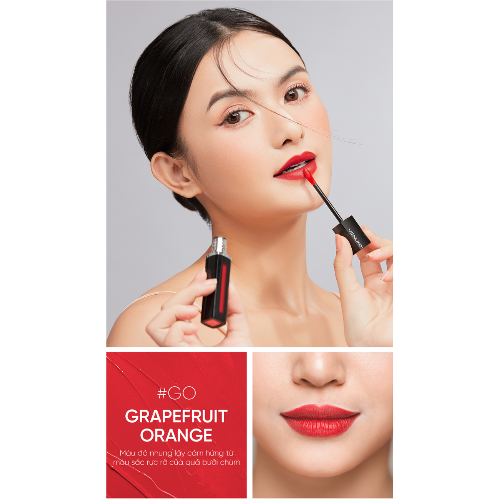 Son Venuko Tint 5ml lên màu cực chuẩn lâu trôi