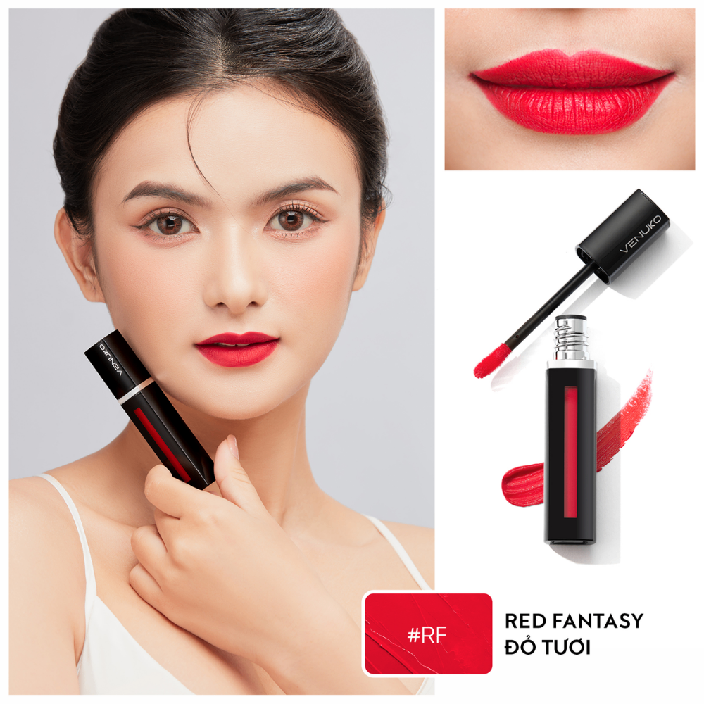 Son Venuko Tint 5ml lên màu cực chuẩn lâu trôi