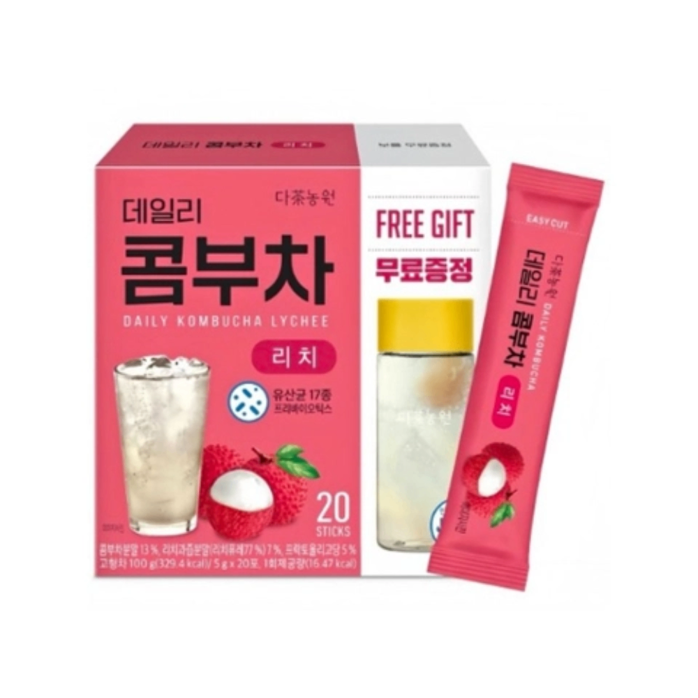 Trà Kombucha Danongwon Daily Kombucha Tea 20 gói hỗ trợ giảm cân chống lão hóa