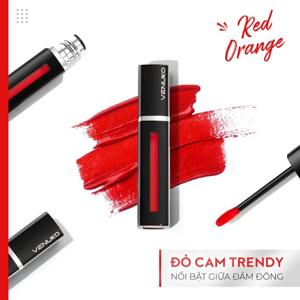Son Venuko Tint 5ml lên màu cực chuẩn lâu trôi