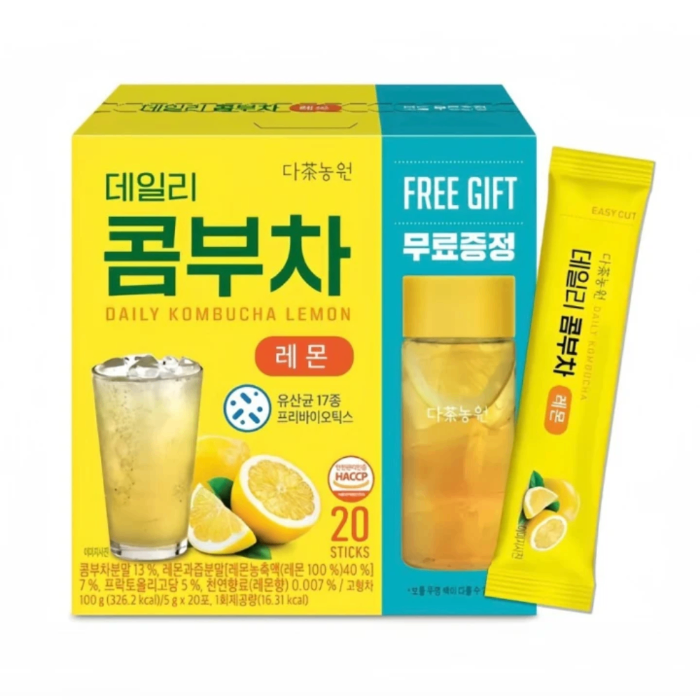 Trà Kombucha Danongwon Daily Kombucha Tea 20 gói hỗ trợ giảm cân chống lão hóa