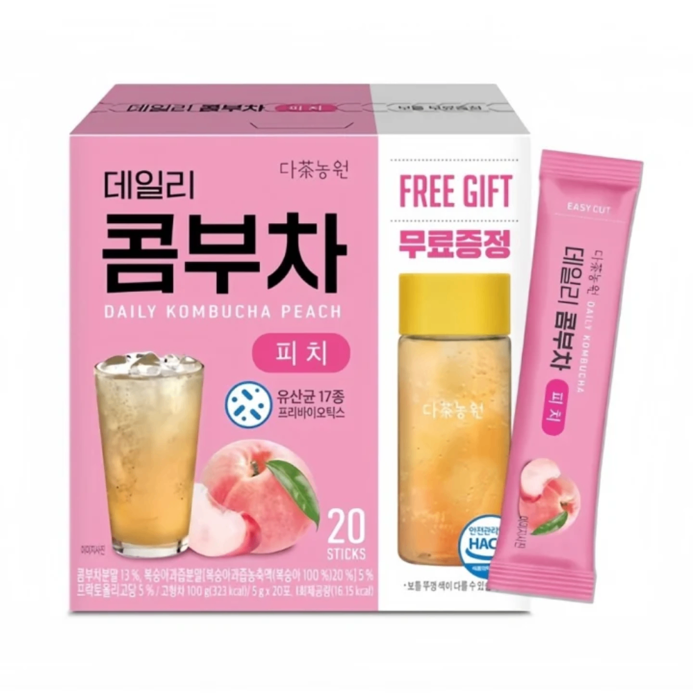 Trà Kombucha Danongwon Daily Kombucha Tea 20 gói hỗ trợ giảm cân chống lão hóa