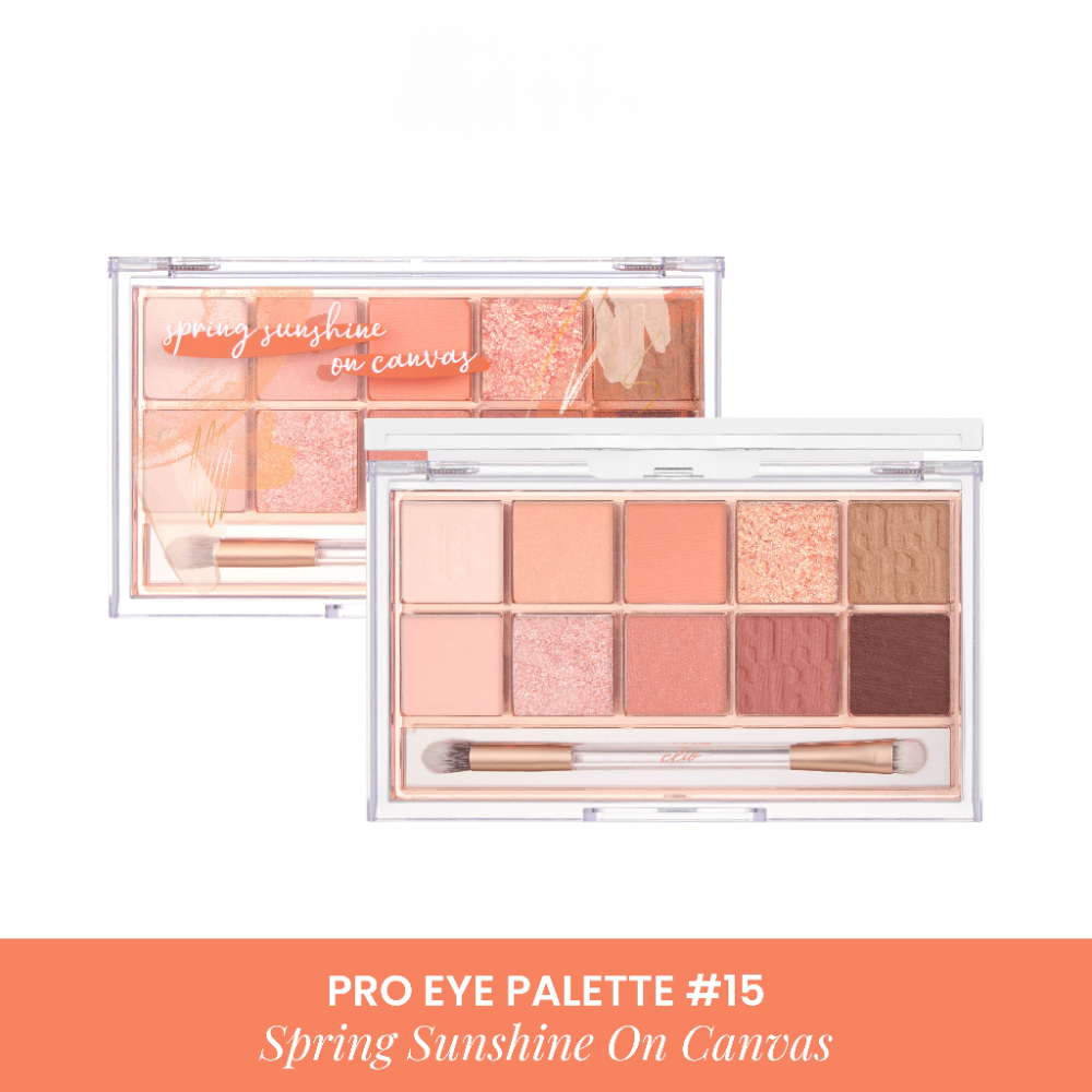 Phấn mắt 10 ô Clio Pro Eye Palette 3g bảng màu sắc đa dạng chất phấn mềm mịn