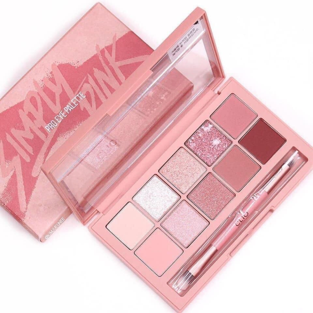 Phấn mắt 10 ô Clio Pro Eye Palette 3g bảng màu sắc đa dạng chất phấn mềm mịn