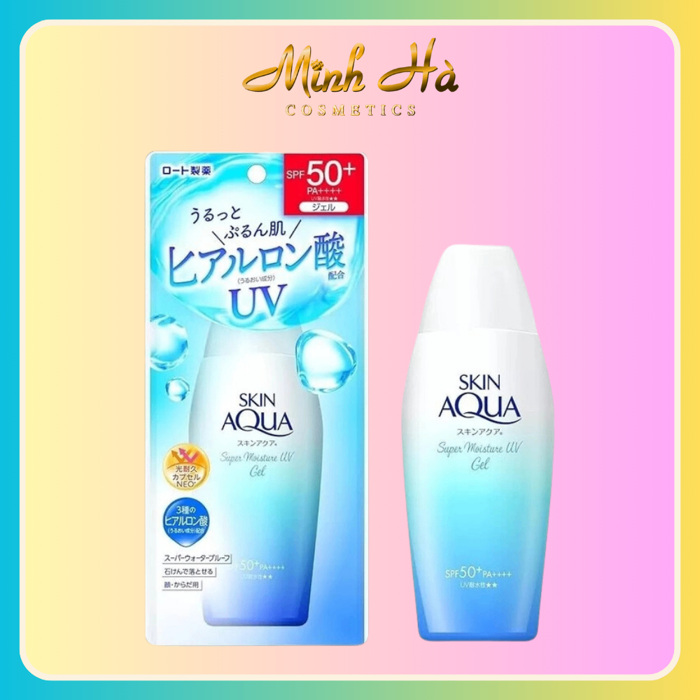 Kem chống nắng Skin Aqua Super Moisture UV Gel 110g thích hợp với da thường và da khô