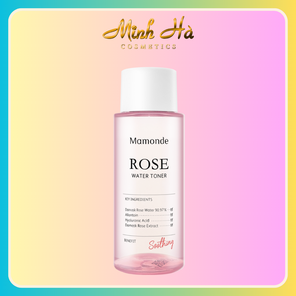 Nước hoa hồng Mamonde 250ml giúp dưỡng ẩm và cân bằng da