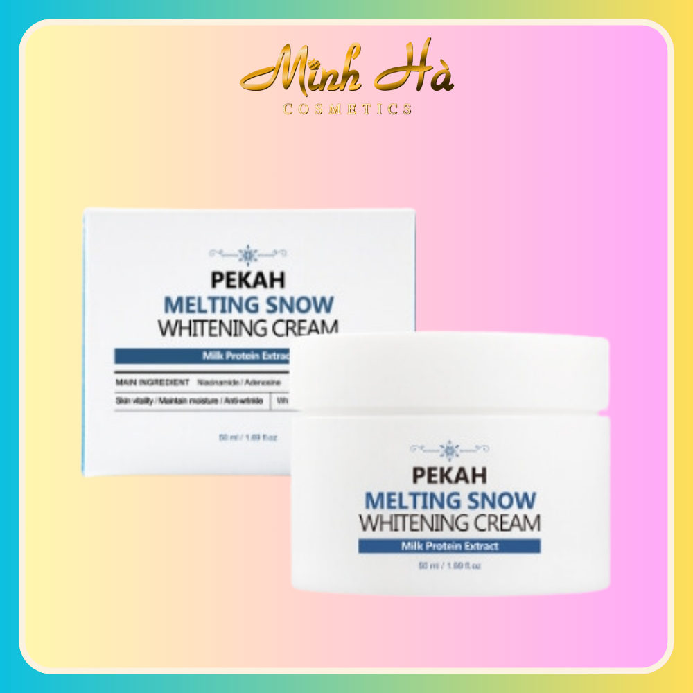 Kem dưỡng Pekah Melting Snow Whitening Cream 50ml