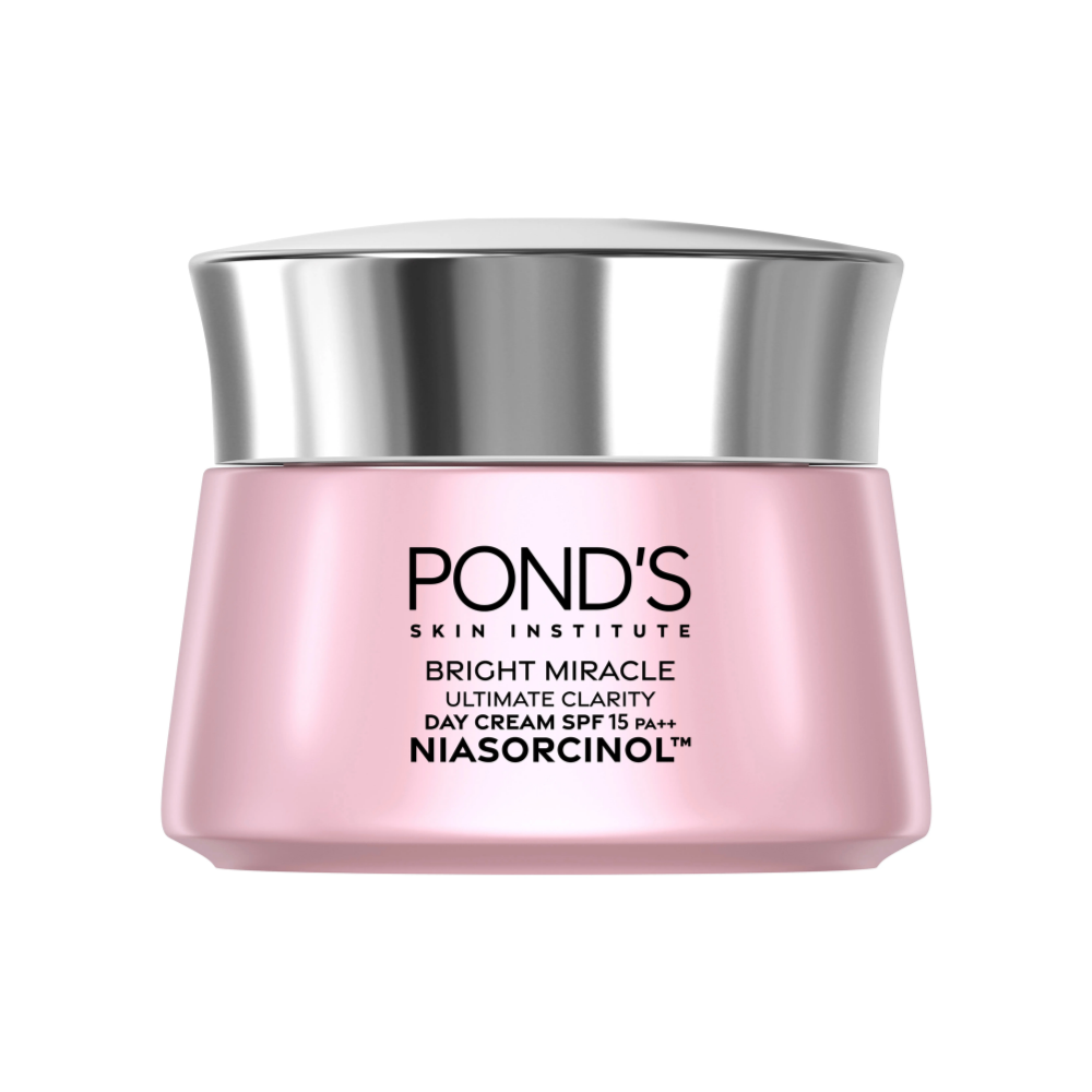 Kem dưỡng trắng da Pond's Bright Miracle Ultimate Clarity Day + Night Cream 45g dưỡng da sáng mịn đều màu