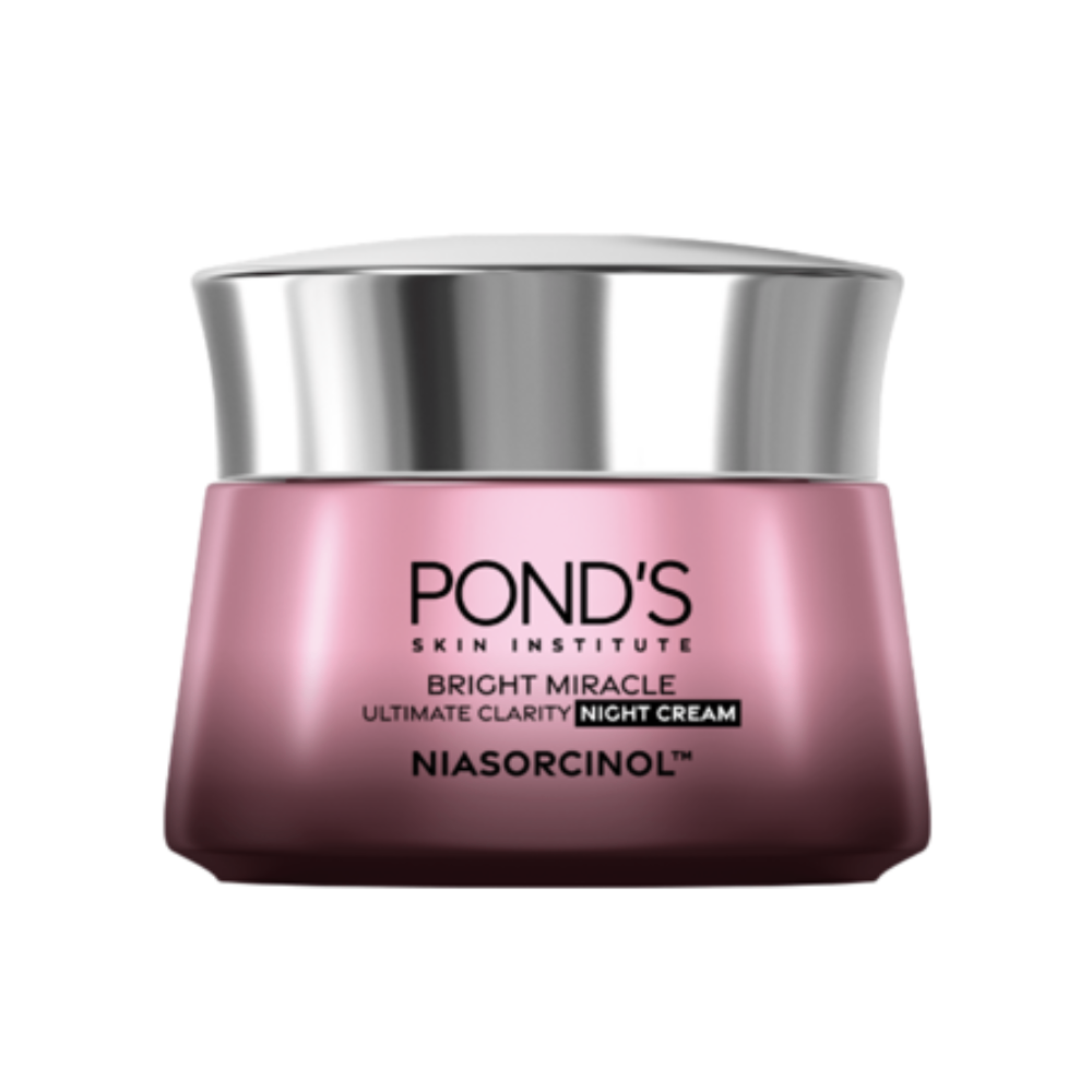 Kem dưỡng trắng da Pond's Bright Miracle Ultimate Clarity Day + Night Cream 45g dưỡng da sáng mịn đều màu