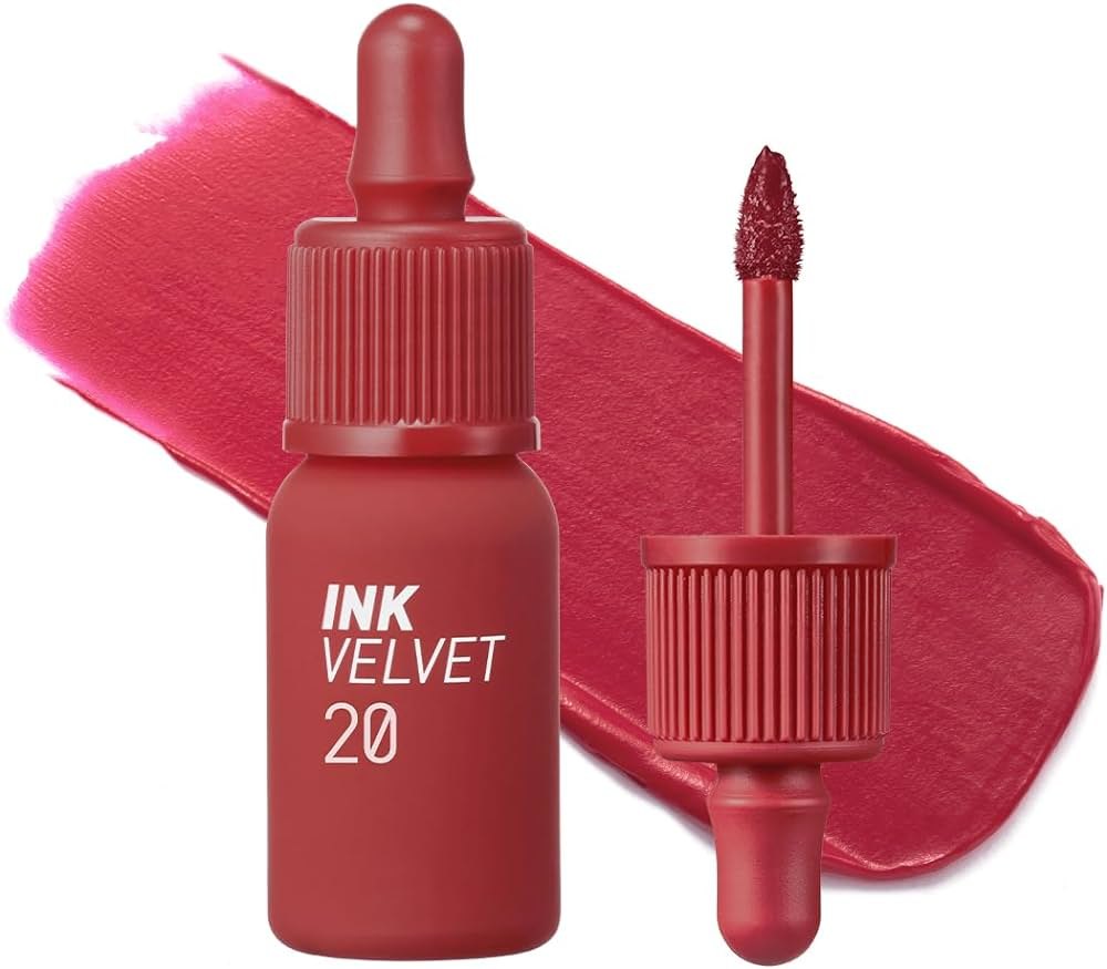 Son kem lì Ink Velvet Peripera 4g lên môi mượt bền màu