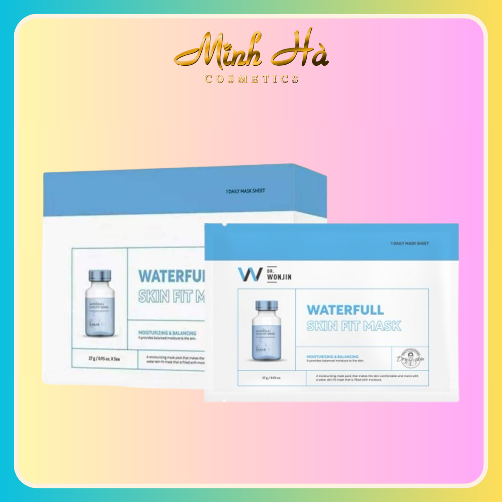 Mặt nạ Wonjin Waterfull Skin Fit Mask Moisturizing & Balancing 27g