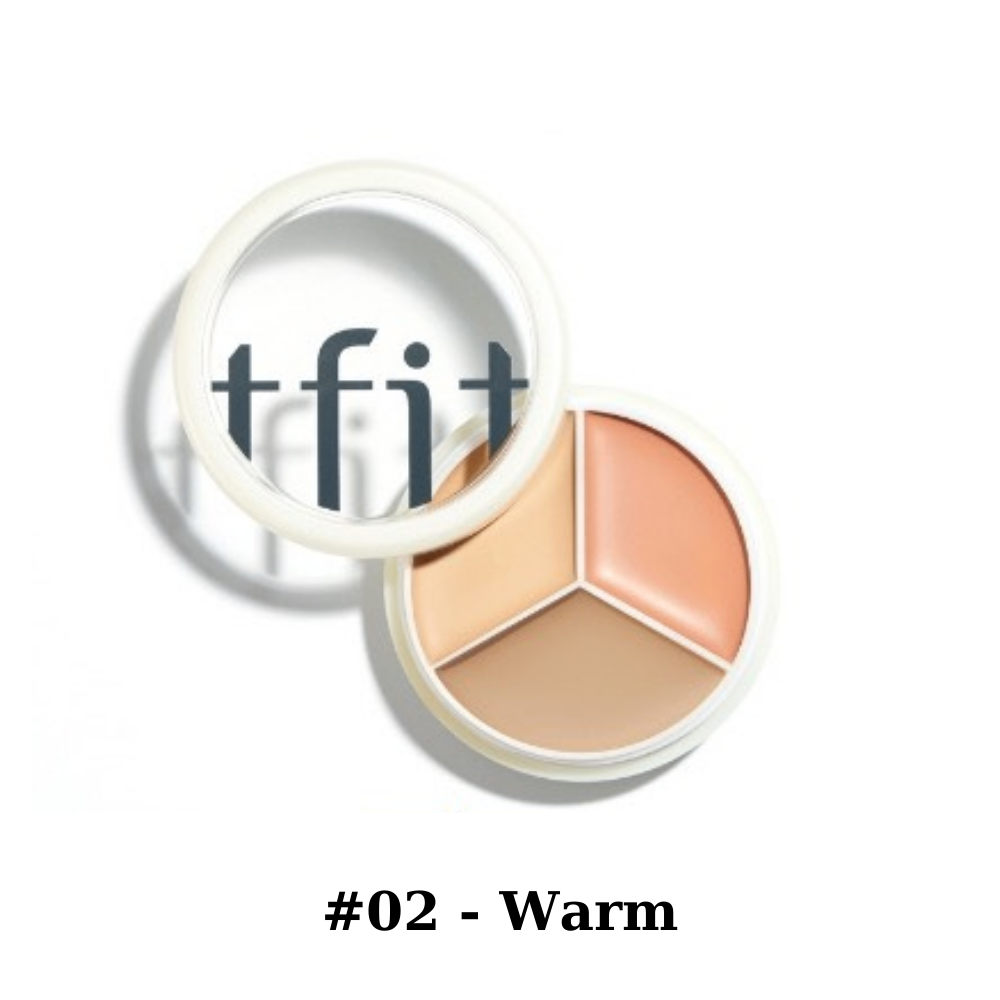 Che khuyết điểm Tfit Cover Up Pro Concealer 5g 3in1 ẩm mịn đa năng