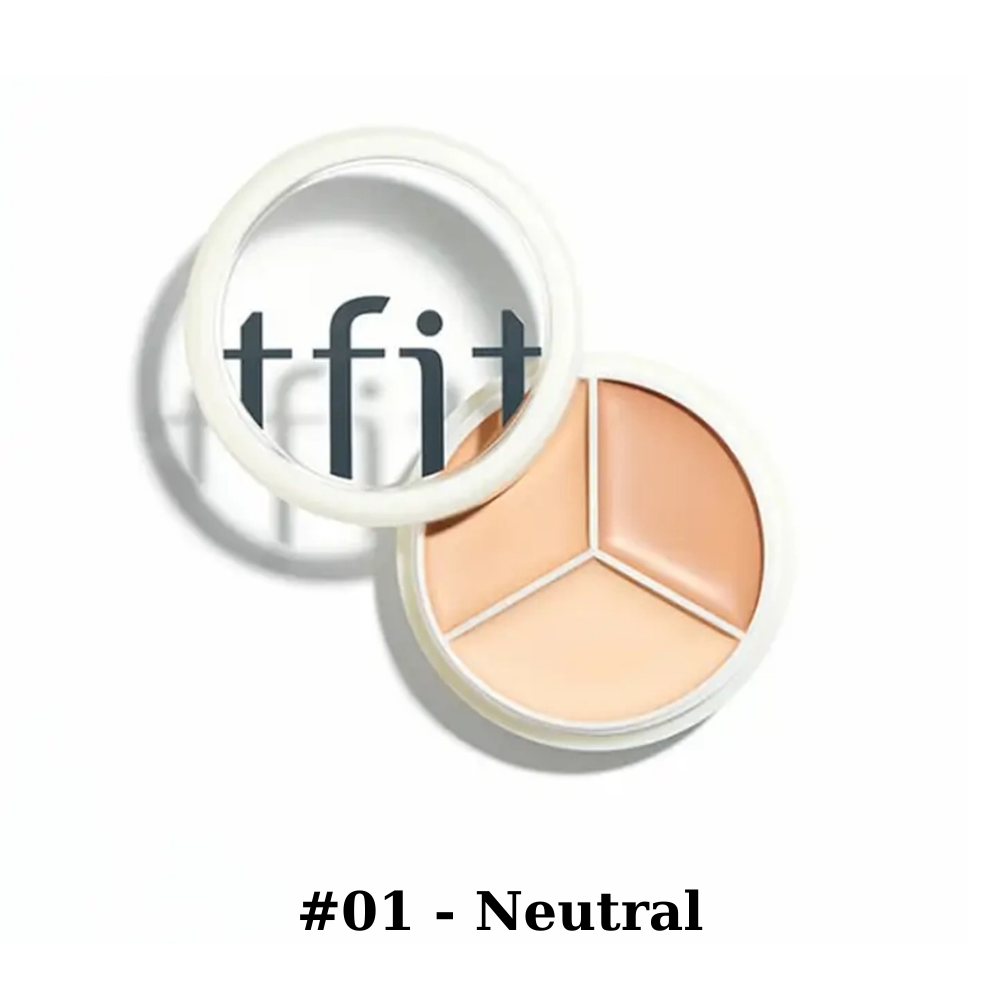 Che khuyết điểm Tfit Cover Up Pro Concealer 5g 3in1 ẩm mịn đa năng