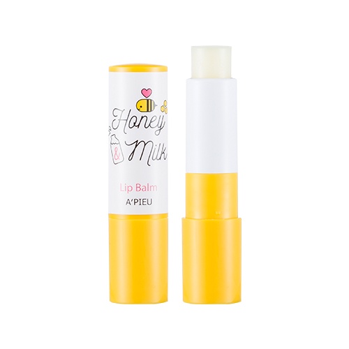 Dưỡng môi A’Pieu Honey & Milk 5g giữ ẩm tốt cho đôi môi căng mọng