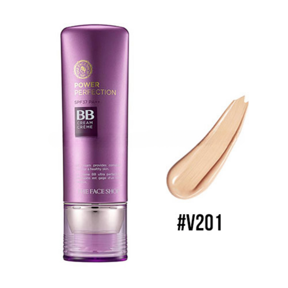 Kem nền BB The Face Shop Power Perfection 20g/40g có độ che phủ hoàn hảo, làm trắng da