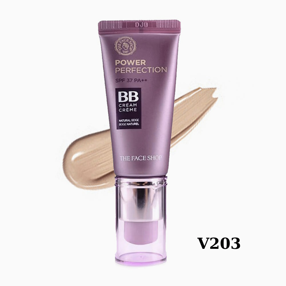 Kem nền BB The Face Shop Power Perfection 20g/40g có độ che phủ hoàn hảo, làm trắng da