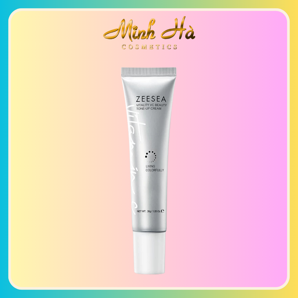 Kem Zeesea Vitality VC Beauty Tone Up Cream 30g làm sáng da chống nước