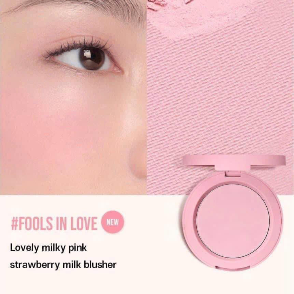 Phấn má hồng 3CE Face Blush 5g phấn nén mịn lì lâu trôi