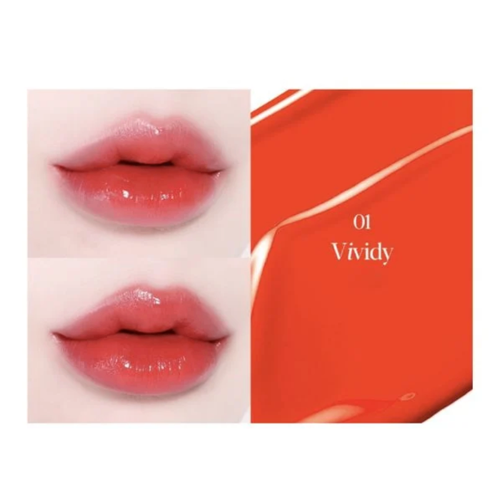 Son dưỡng có màu Espoir Nowear Lipstick Balming Glow 10g kết cấu nhẹ làm mềm môi