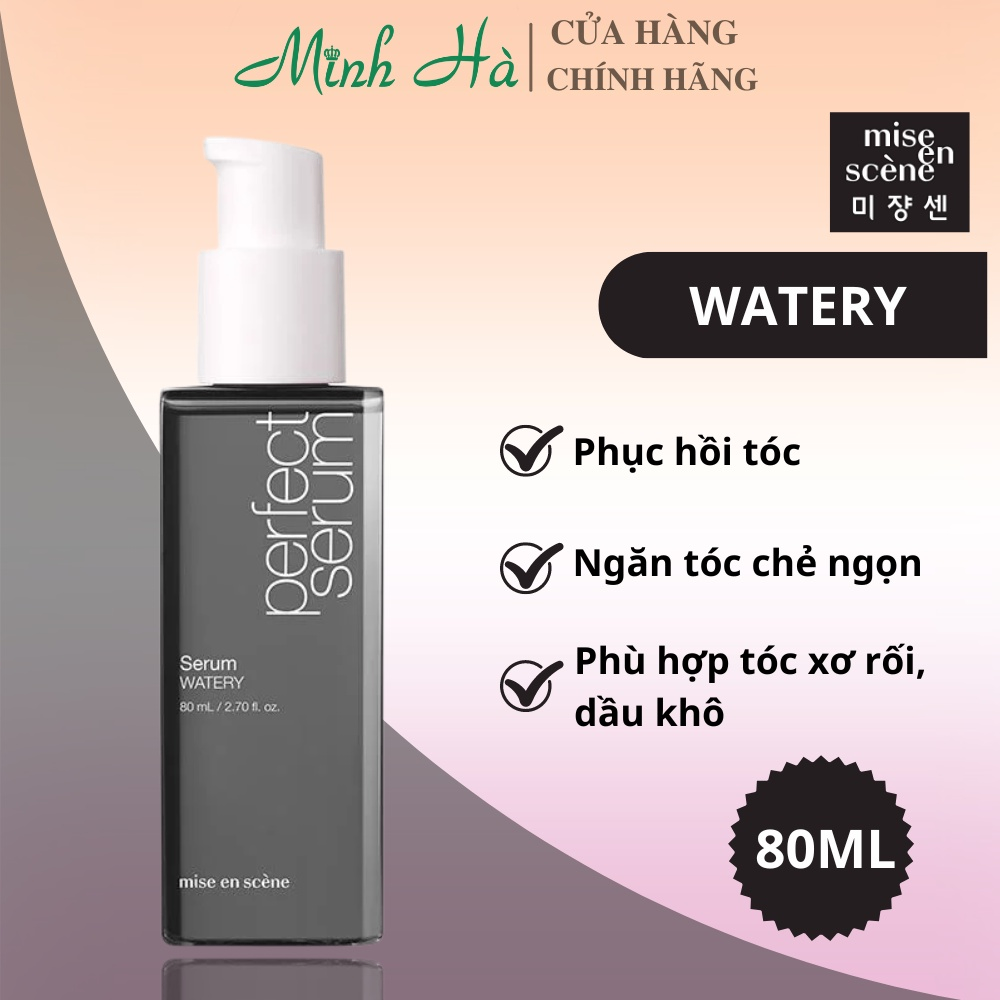 Serum dưỡng tóc Mise En Scene Perfect 80ml mẫu mới 2022 - dành cho mọi loại tóc
