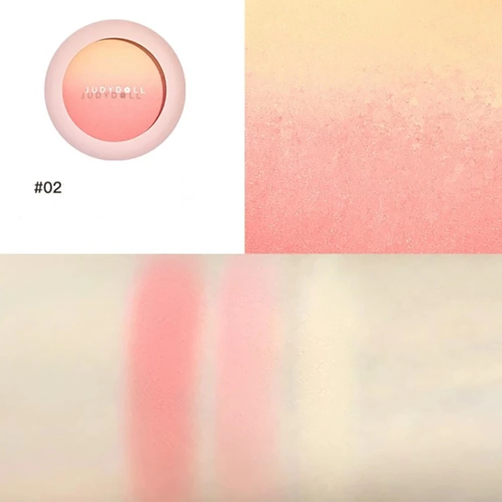 Phấn má hồng Judydoll Gradual Powder Blusher 4.3g phấn mịn tông màu tự nhiên phù hợp với tông da châu Á