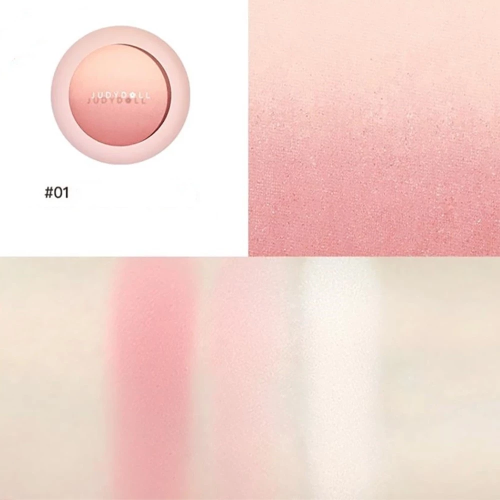 Phấn má hồng Judydoll Gradual Powder Blusher 4.3g phấn mịn tông màu tự nhiên phù hợp với tông da châu Á