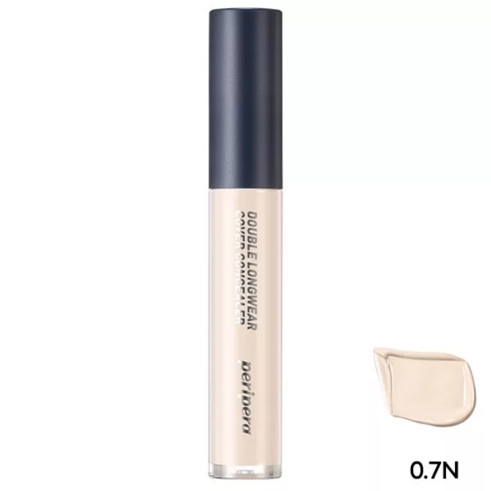 Kem che khuyết điểm Peripera Double Longwear Cover Concealer 5.5g làm đều màu da và giúp làn da
