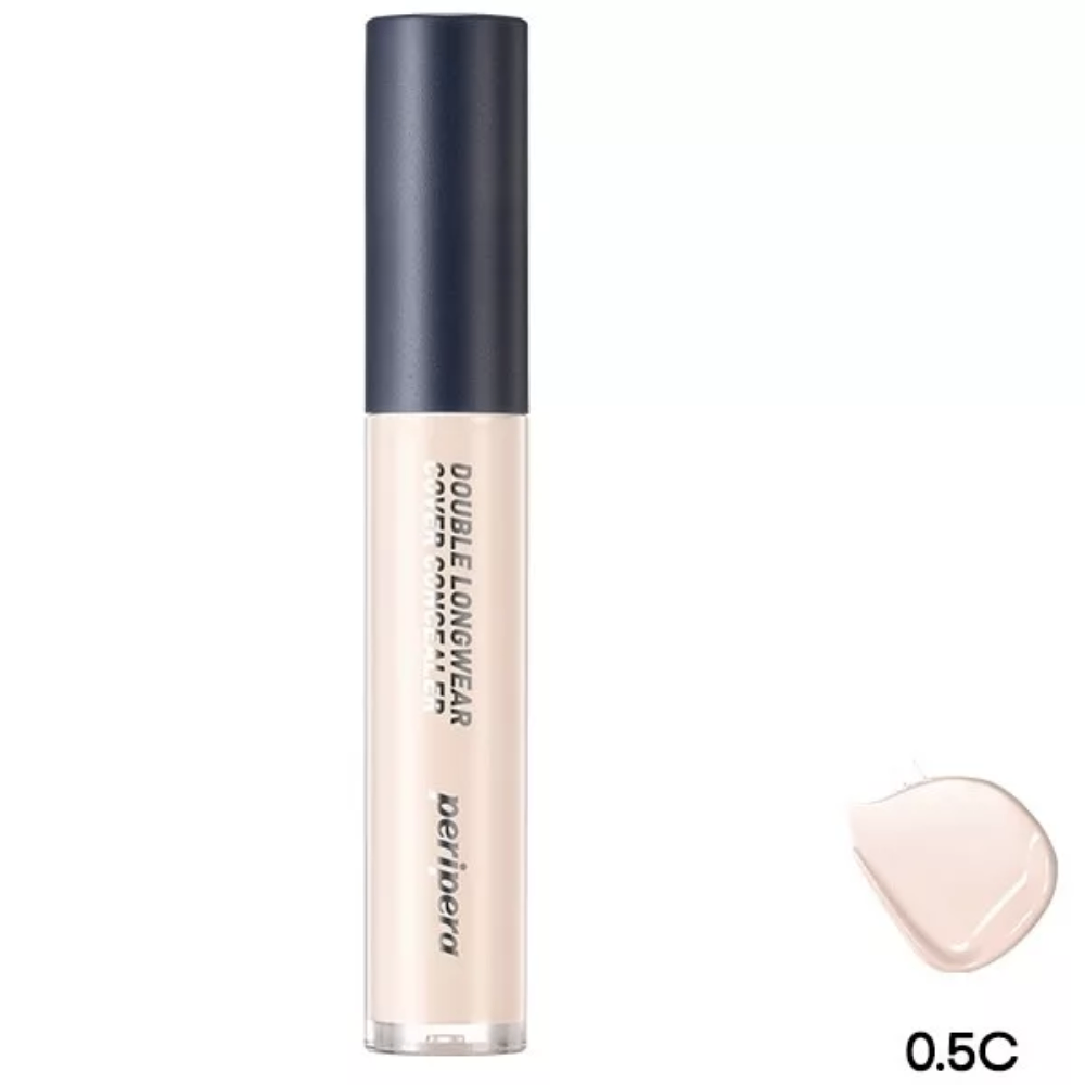 Kem che khuyết điểm Peripera Double Longwear Cover Concealer 5.5g làm đều màu da và giúp làn da